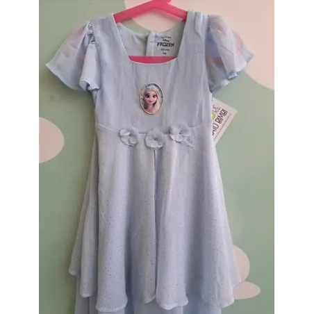 Vestito Azzurro Frozen 5 A - 110 CM