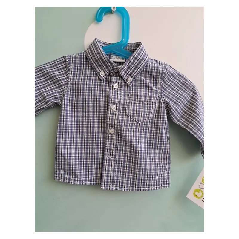Camicia A Quadretti Con Taschino Cycleband 3 M