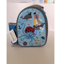 Borsa Termica Per Bimbi Con Portaborraccia Polpo