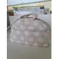 Borsa Beige Pois Bianchi Per Mamma / Bimbi