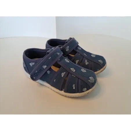 Sandali Chiusi Jeans Con Macchinine N.25