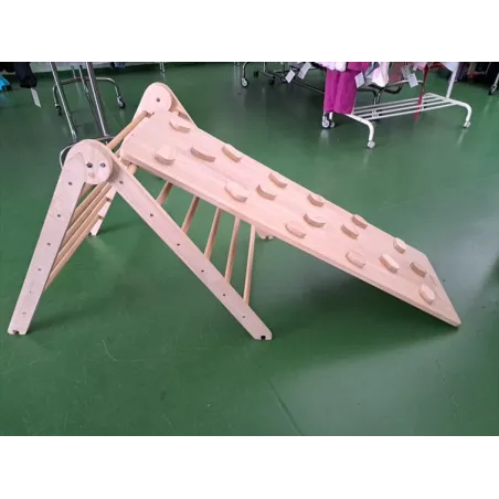 Triangolo Di Pikler Con Rampa Arrampicata/Scivolo