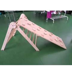 Triangolo Di Pikler Con Rampa Arrampicata/Scivolo