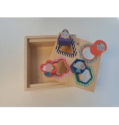 Gioco Incastri Scatola In Legno