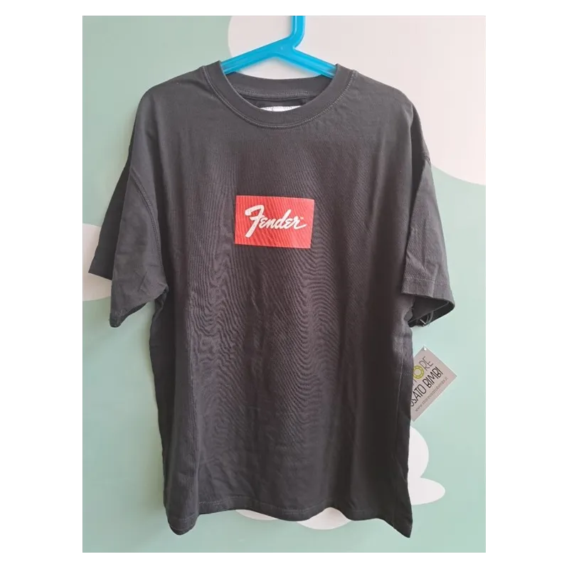 T Shirt Nera Fender 11/12 A