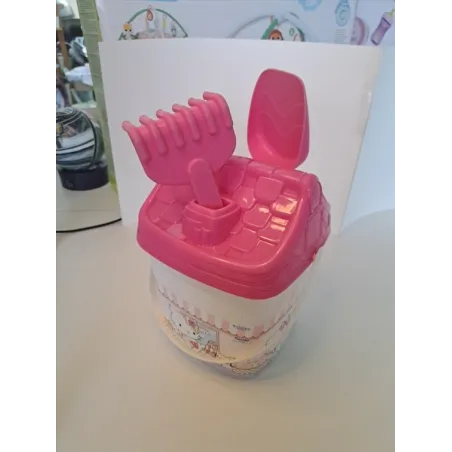 Secchiello, Paletta e Rastrello Rosa Hello Kitty