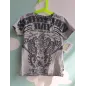 T Shirt Grigia Teschi 7/8 A