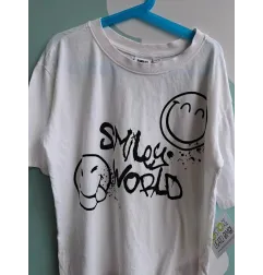T Shirt Bianca 9-10 A 146-152 Cm