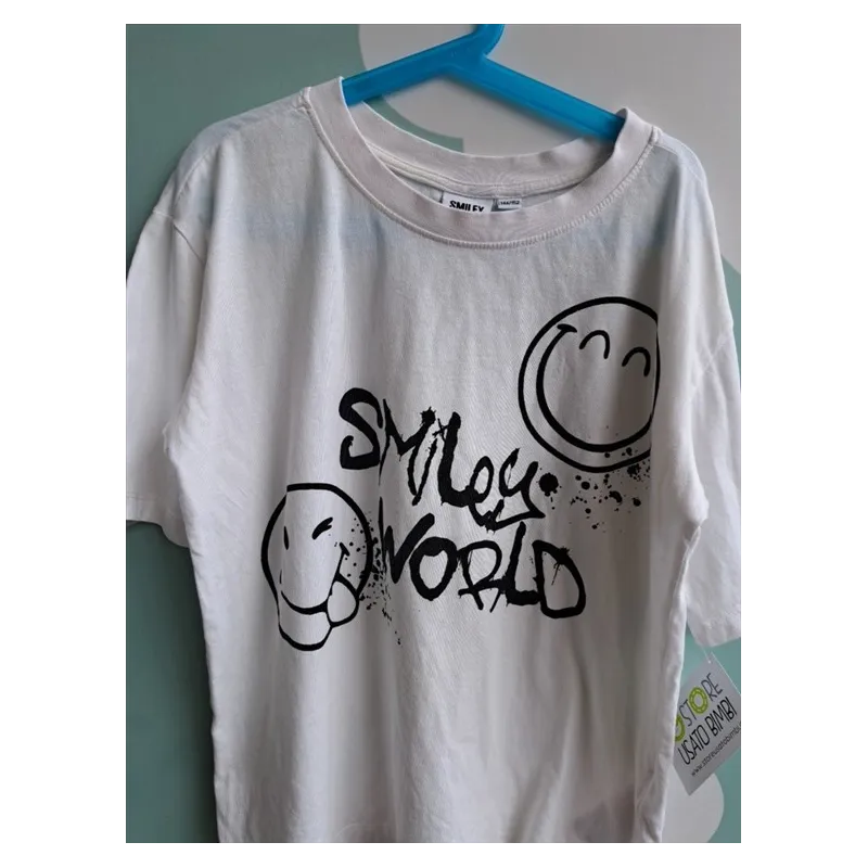 T Shirt Bianca 9-10 A 146-152 Cm