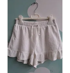 Pantaloncini Bianchi Zara 11-12 A