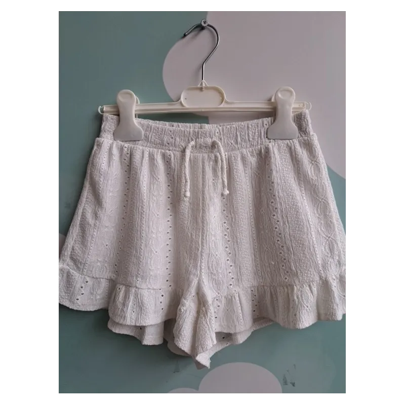 Pantaloncini Bianchi Zara 11-12 A