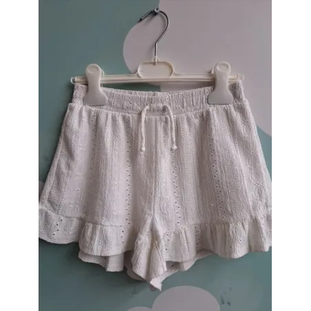 Pantaloncini Bianchi Zara 11-12 A