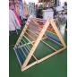 Triangolo Di Pikler In Legno Colorato Maxi Fatto a Mano