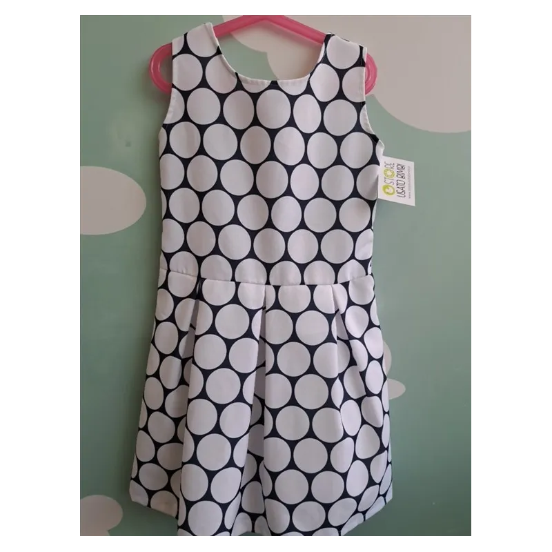 Vestito Bianco / Blu 10 A