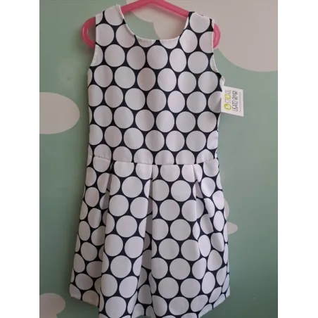 Vestito Bianco / Blu 10 A