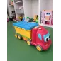 Camion Rosso Azzurro Con Valigetta Staccabile