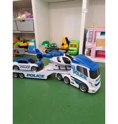 Set Polizia: Elicottero, Macchina e Camion