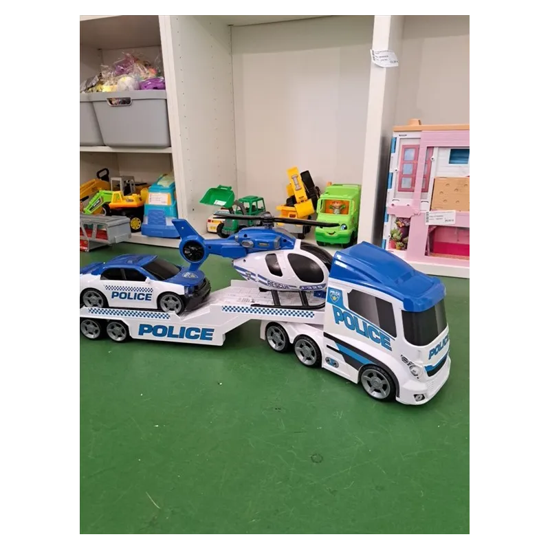Set Polizia: Elicottero, Macchina e Camion