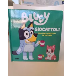 Libro Tattile Bluey Giocattoli Con Materiali Da Toccare