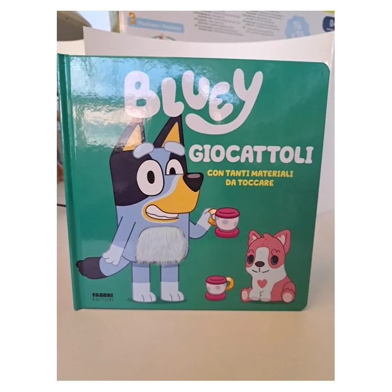 Libro Tattile Bluey Giocattoli Con Materiali Da Toccare