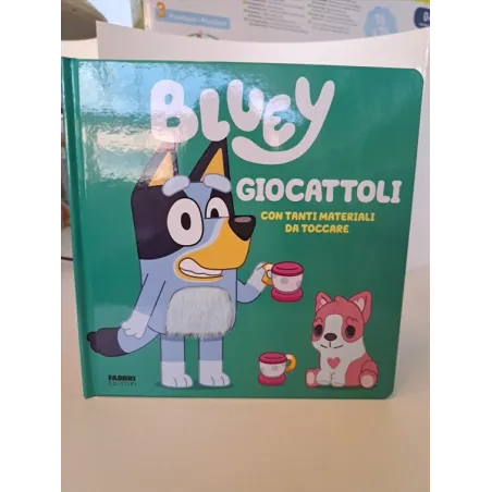 Libro Tattile Bluey Giocattoli Con Materiali Da Toccare