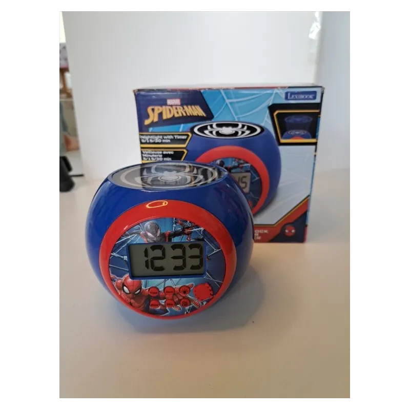 Orologio Sveglia Spiderma Con Proiettore