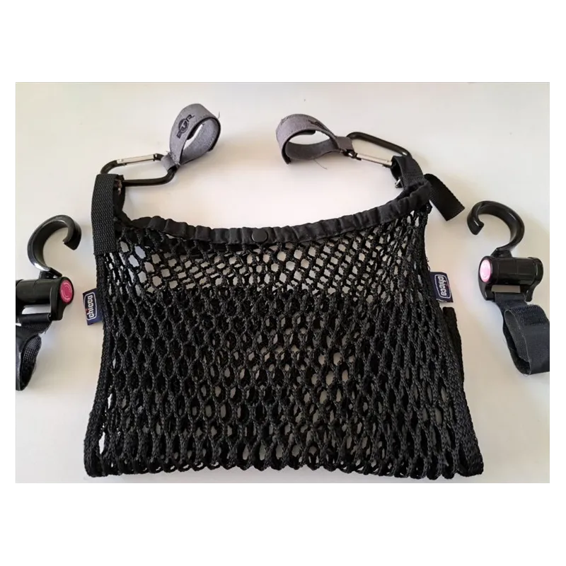 Ganci Per Passeggino Con Rete Portaoggetti
