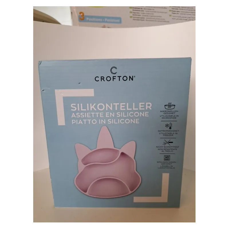 Piatto In Silicone A Forma Di Unicorno Nuovo