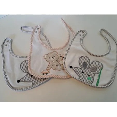 Bavaglie Piccole Orsetto e Topino 3 PZ