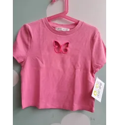 T Shirt Rosa Farfalla 10/11 A