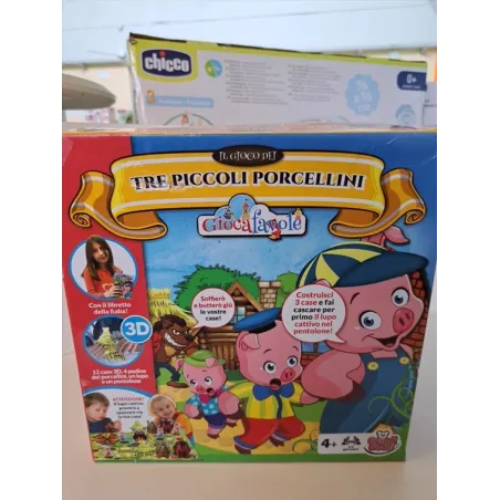 Gioco I Tre Porcellini (con Case 3d)