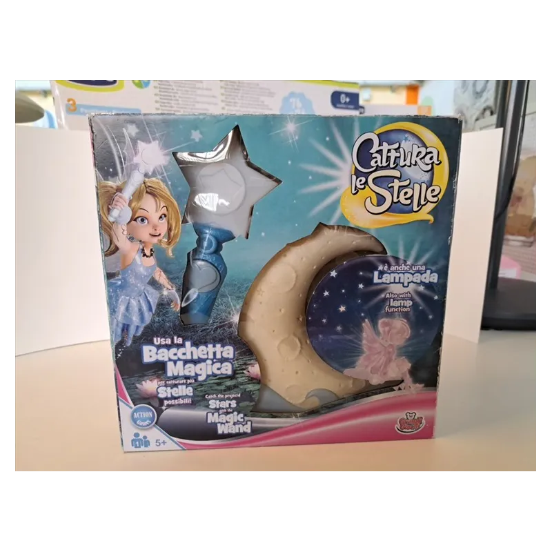Bacchetta Magica Cattura Le Stelle - Fa Anche Da Lampada E Proiette Stelle