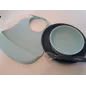 Set Pappa In Silicone Azzurro e Blu Piatto piano, Ciotola, Bavaglia e Cucchiaino In Regalo