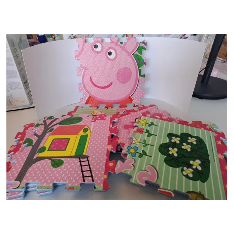 Tappeto Puzzle Peppa Pig 9 PZ