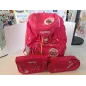 Zaino Ergobag Rosa Castello Con Astucci In Regalo