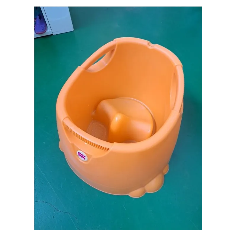 Vaschetta Da Bagno OkBaby Oplà Arancione 12-36 M