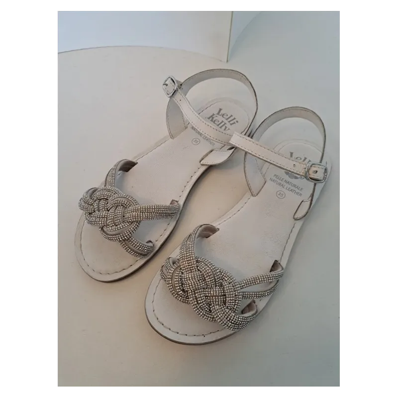 Sandali Bianchi Lelly Kelly N 35