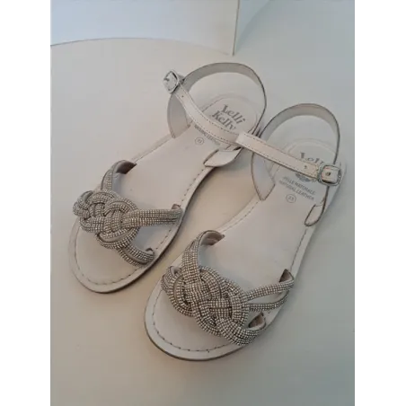 Sandali Bianchi Lelly Kelly N 35