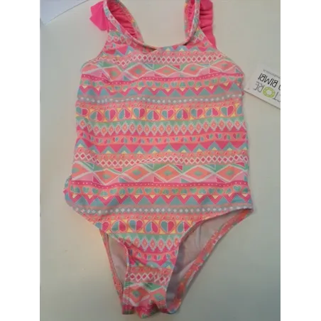 Costume Intero Cuoricini Blu Kids 3/4 A