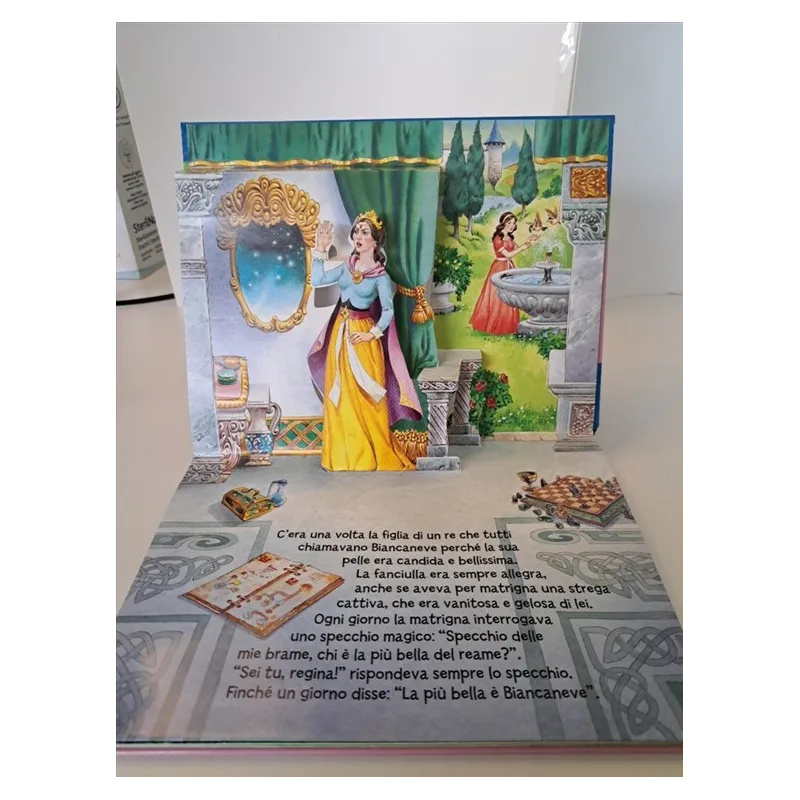 Libro Pop Up Biancaneve Tony Wolf