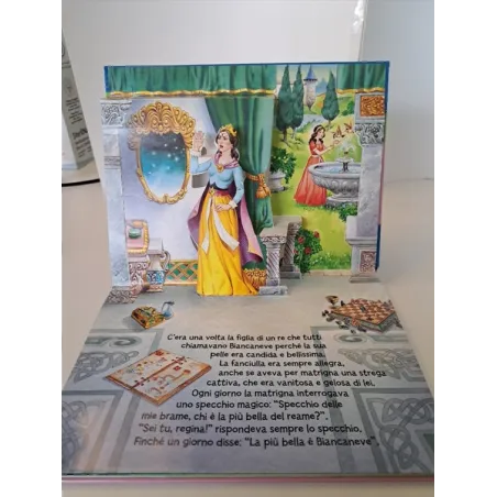 Libro Pop Up Biancaneve Tony Wolf