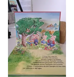 Libro Pop Up I Tre Porcellini Tony Wolf