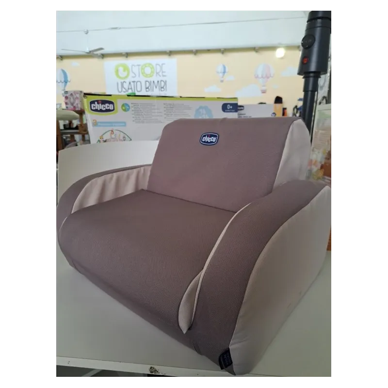 Poltrona Chicco Twist Con chaise longue Grigio e Beige