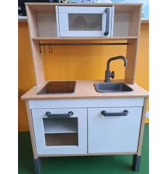 Cucina Ikea In Legno - Fornelli Funzionanti