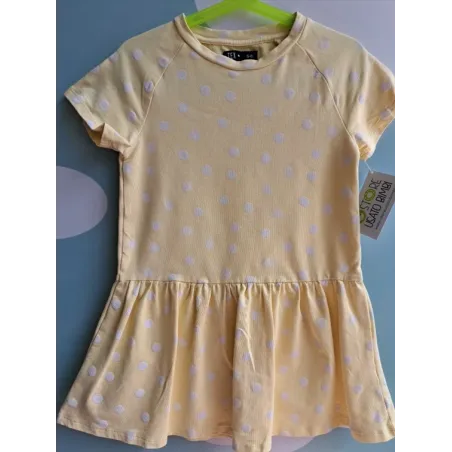Vestito Giallo Pois 5/6 A