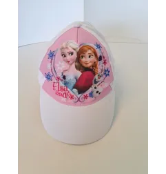 Cappello Con Visiera Elsa e Anna