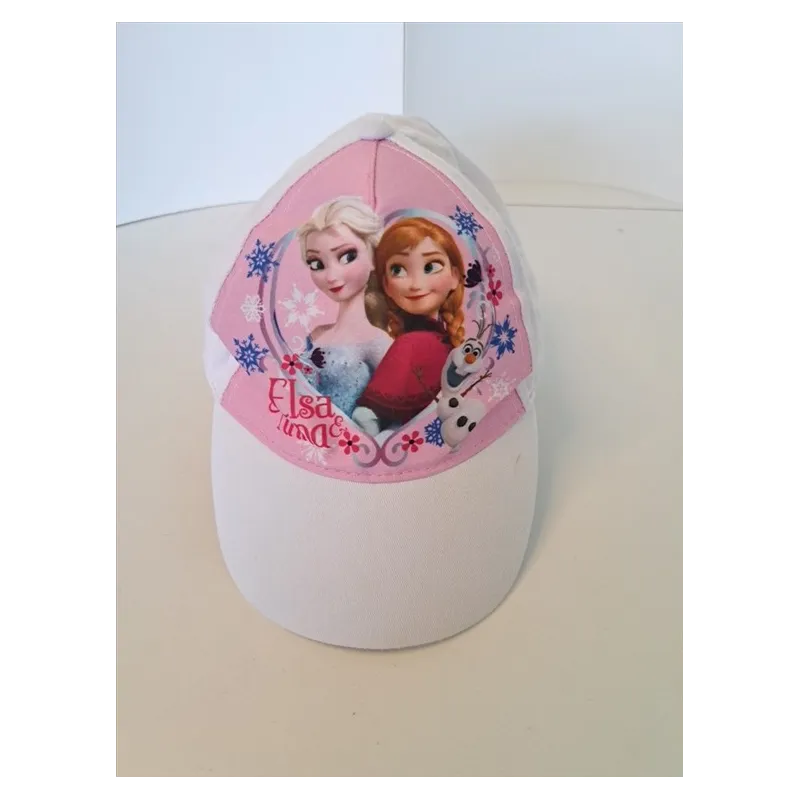 Cappello Con Visiera Elsa e Anna