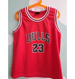 Canotta Basket Rossa Bills 8/9 A