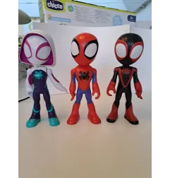 Personaggi Spidey Grandi: Spidey, Morales, Ghost Spidey