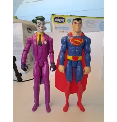 Super Eroi Snodati Superman E Joker - Segni Di Pennarello